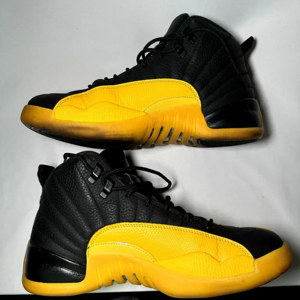 Size 9.5 - Nike Air Jordan 12 Retro University Gold Men's Shoes